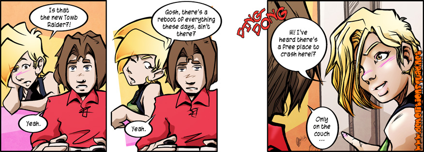 Tomb Raider Reboot Comic